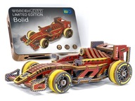 Drevený mechanický model 3D puzzle pretekárskeho auta F1 Drevený mechanický model 3D puzzle pretekárskeho auta F1
