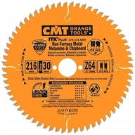 CMT Pílový kotúč na hliníkový laminát 216x30mm