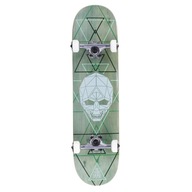 Kompletný skateboard Enuff Geo Skull 8 x 32 Green