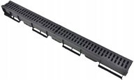 Kanál Kanál Drenáž Linear SP1 PP 9x9cm 1m Kanál Kanál Drenáž Linear SP1 PP 9x9cm 1m
