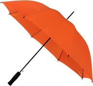 Automatický svetelný dáždnik, oranžový, čierny rám Automatický svetelný dáždnik, oranžový, čierny rám