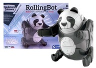 VEDECKÁ ZÁBAVNÁ ROLLING BOT súprava robota panda fika flips pre deti od 8 rokov VEDECKÁ ZÁBAVNÁ ROLLING BOT súprava robota panda fika flips pre deti od 8 rokov