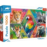 PUZZLE 1000 EXOTICKÝCH ZVIERAT PUZZLE 1000 EXOTICKÝCH ZVIERAT
