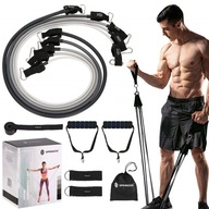 ODPOROVÉ GUMY NA CVIČENIE WORKOUT BANDY PRO SET DO 68 KG VYSOKÁ KVALITA ODPOROVÉ GUMY NA CVIČENIE WORKOUT BANDY PRO SET DO 68 KG VYSOKÁ KVALITA