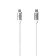 Forever USB-C - USB-C kábel 1,2 m 3A 20W WHP12320 biely Forever USB-C - USB-C kábel 1,2 m 3A 20W WHP12320 biely