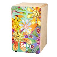 SELA SE179 Art Series Cajon Flower Power