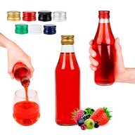 100X FĽAŠA ŠŤAVU 250ML NA ŠŤAVY VÍNO + ČIAPKY 100X FĽAŠA ŠŤAVU 250ML NA ŠŤAVY VÍNO + ČIAPKY