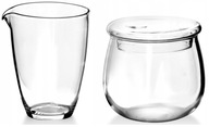 Cukornička a smotana 300 ml 250 ml PETER sklo Cukornička a smotana 300 ml 250 ml PETER sklo