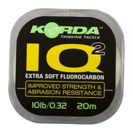 Korda IQ2 / IQ Extra Soft 15 lb / 20 m - fluorocarbon