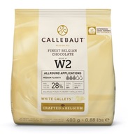 Barry Callebaut Belgická mliečna čokoláda na pitie biela W2 28% | 400 g Barry Callebaut Belgická mliečna čokoláda na pitie biela W2 28% | 400 g