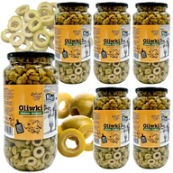 ZELENÉ OLIVY BRÚHANÉ SRDCOM 935ml x 6 BAL ZELENÉ OLIVY BRÚHANÉ SRDCOM 935ml x 6 BAL