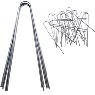 KOVOVÉ KOTVY ČEPY DO AGR NETKANÉ LÁTKY V 25cm x50 KOVOVÉ KOTVY ČEPY DO AGR NETKANÉ LÁTKY V 25cm x50