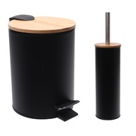 ODPADOVÝ KOŠ + WC KEFA ASPEN SET, Malva ODPADOVÝ KOŠ + WC KEFA ASPEN SET, Malva