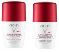 2x VICHY DEO CLICAL CONTROL Antiperspirant 96H roll-on 50 ml 2x VICHY DEO CLICAL CONTROL Antiperspirant 96H roll-on 50 ml