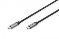 Kábel USB C/USB C 3.0 60W/5Gbps 1m čierny