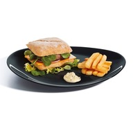 Steak Friends Time tanier čierny 30 x 26 cm Steak Friends Time tanier čierny 30 x 26 cm