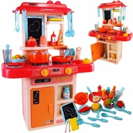 Detská kuchynka s chladničkou a plynovou varnou doskou 170