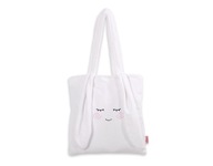 Detská taška cez rameno HARE s ušami - biela