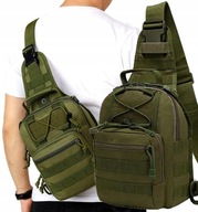 Batoh SURVIVAL Taktická vojenská taška cez rameno