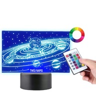 Nočná lampa Galaxy Space Planets LED PLEXIDO Nočná lampa Galaxy Space Planets LED PLEXIDO