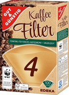G&G Edeka papierové filtre do kávy č.4 100ks