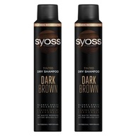 Syoss Brown suchý šampón hnedý pre brunetky 2x200 Syoss Brown suchý šampón hnedý pre brunetky 2x200