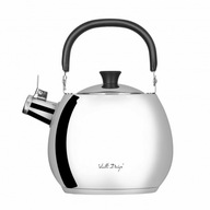 KETTLETT strieborná nerezová 2,5l INDUKČNÁ KETTLETT strieborná nerezová 2,5l INDUKČNÁ