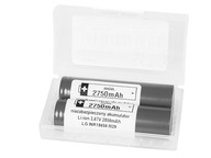 18650 li-ion batéria LG 10A 2ks 3,6V + BOX na dve batérie 18650 li-ion batéria LG 10A 2ks 3,6V + BOX na dve batérie