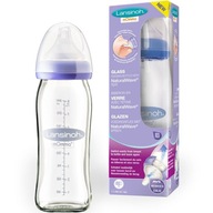 LANSINOH SKLENENÁ FĽAŠA, PACIFIC, 240ml NaturalWave LANSINOH SKLENENÁ FĽAŠA, PACIFIC, 240ml NaturalWave
