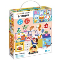CZUCZU Puzzle Čo robíme doma - 24 dielikov CZUCZU Puzzle Čo robíme doma - 24 dielikov