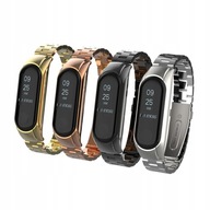 Oceľový pás pre XIAOMI MI BAND 3 a 4 - NEREZ Oceľový pás pre XIAOMI MI BAND 3 a 4 - NEREZ