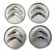 Stredové kryty Citroen 60 mm strieborné Stredové kryty Citroen 60 mm strieborné