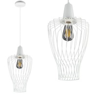 Závesné stropné svietidlo Loft Luster RETRO WHITE Závesné stropné svietidlo Loft Luster RETRO WHITE