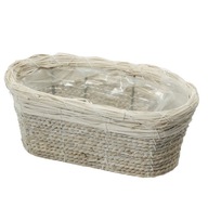 Ratanový poťah z morskej trávy, 25 cm, štýl boho Ratanový poťah z morskej trávy, 25 cm, štýl boho