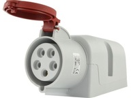 Zásuvka pevná 32A 5P 400V IP44 B.1038 Zásuvka pevná 32A 5P 400V IP44 B.1038