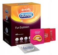 DUREX FUN EXPLOSION 40ks sada kondómov MIX