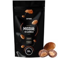 MANDLE v ČOKOLÁDE SALT KARAMEL HiFOOD 200g MANDLE v ČOKOLÁDE SALT KARAMEL HiFOOD 200g