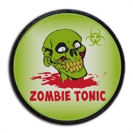 ZOMBIE TONIC Nášivka odznaku so znakom na suchý zips