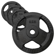 Liatinové závažie 4x5kg tanier 28mm sada 20kg Liatinové závažie 4x5kg tanier 28mm sada 20kg