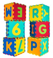 penová podložka FOAM PUZZLE - písmená a číslice - 32 cm penová podložka FOAM PUZZLE - písmená a číslice - 32 cm