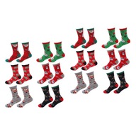 12 párov vianočných ponožiek s príveskom