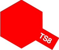 TS-8 Talianska červená farba v spreji Tamiya 85008 TS-8 Talianska červená farba v spreji Tamiya 85008