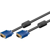 Goobay M/M VGA kábel modrý 10m plug-to-plug