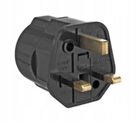 POĽSKO/EÚ - ANGLICKO UK ZÁSTRČKOVÝ ADAPTÉR Poistka POĽSKO/EÚ - ANGLICKO UK ZÁSTRČKOVÝ ADAPTÉR Poistka
