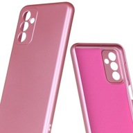 Silikónové puzdro Metallic + GLASS pre Samsung Galaxy M23 5G / M13 4G