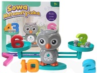 Náučná číselná hra Sova Váhy učia sa počítať Náučná číselná hra Sova Váhy učia sa počítať