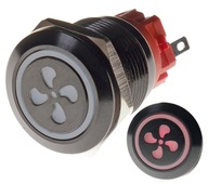 TLAČIDLO PROTI VANDALU 19mm VENTILÁTOR 12V 3A C TLAČIDLO PROTI VANDALU 19mm VENTILÁTOR 12V 3A C