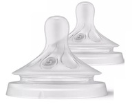 Avent Natural Response cumlík na fľašu 6m+ 2ks č.5 Avent Natural Response cumlík na fľašu 6m+ 2ks č.5