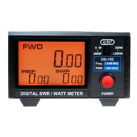 DG103 reflektometer 1,8-60MHz SWR PWR meter 1,2kW DG103 reflektometer 1,8-60MHz SWR PWR meter 1,2kW