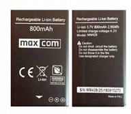 BATÉRIA Maxcom MM428 s technológiou NTC pre nové. BATÉRIA Maxcom MM428 s technológiou NTC pre nové.